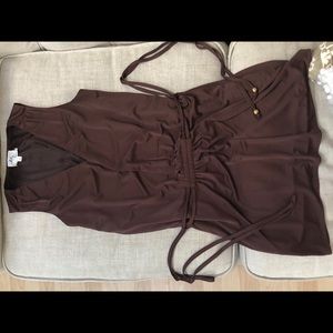 Milly Chocolate Brown Dress: Size Small (4/6)